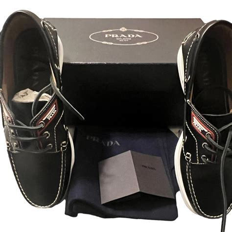 prada diving shoes|Prada men's lace up shoes.